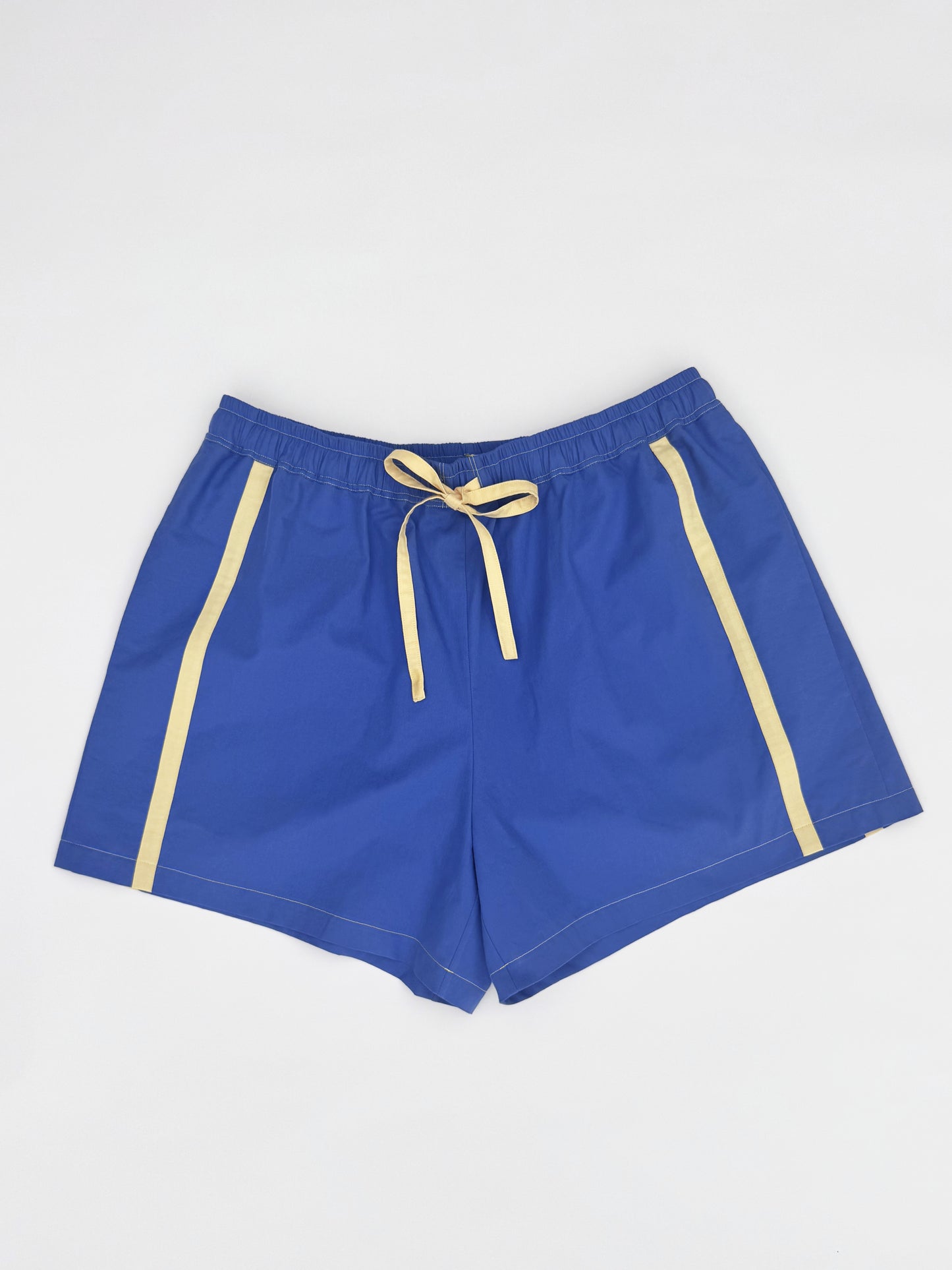 SANDRA SHORT - CORNFLOWER BLUE & YELLOW - MAAT 2