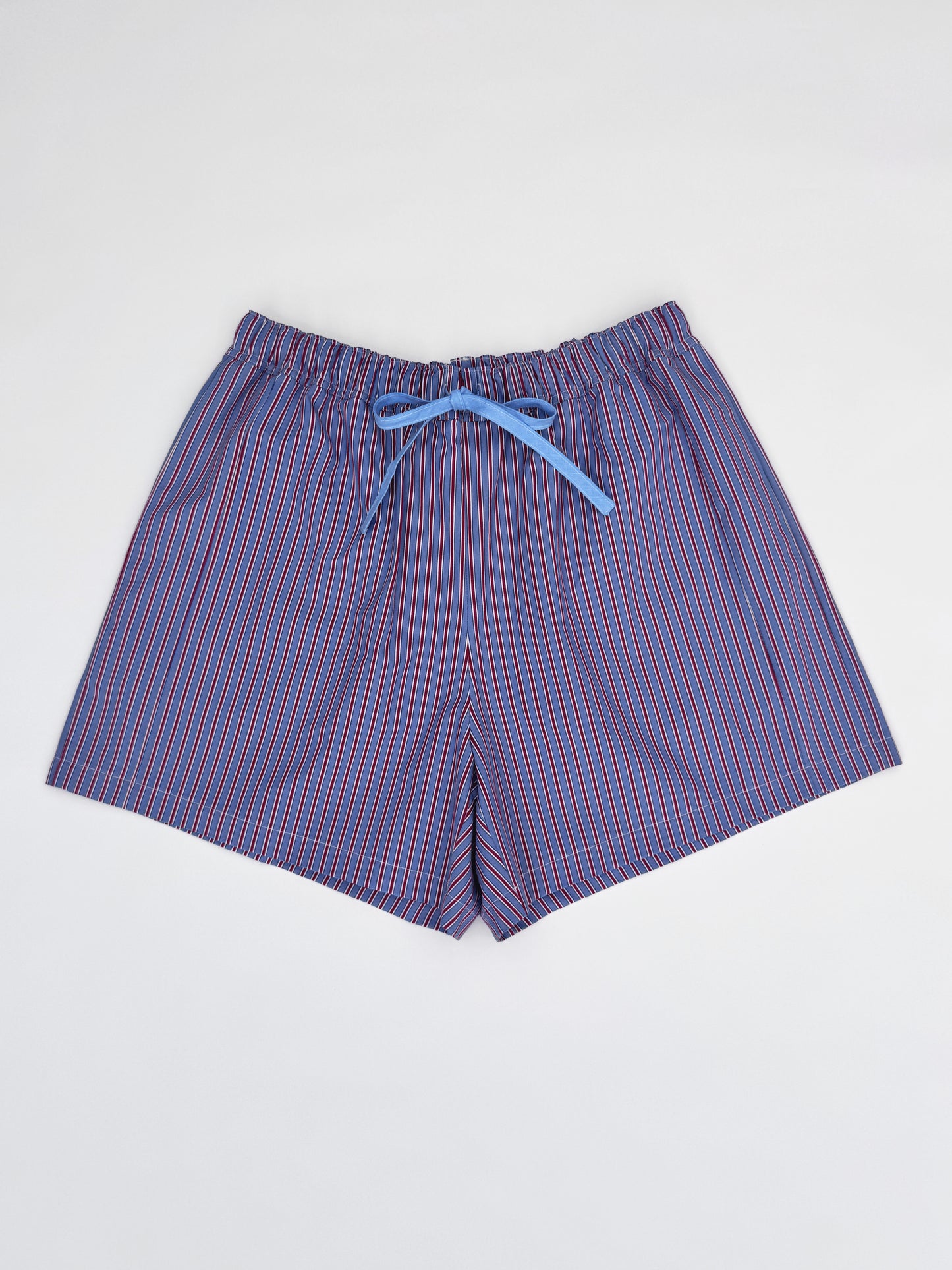 SANDRA SHORT - RED & BLUE STRIPES - MAAT 1