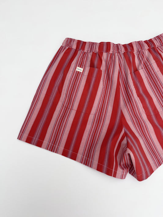 SANDRA SHORT - RED STRIPES - MAAT 2