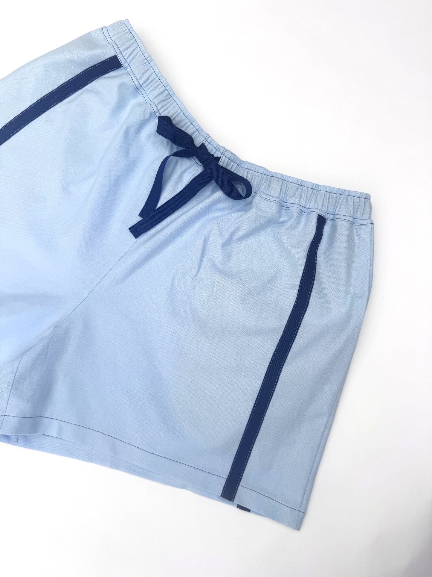 SANDRA SHORT - LIGHT BLUE & COBALT STRIPE - MAAT 3