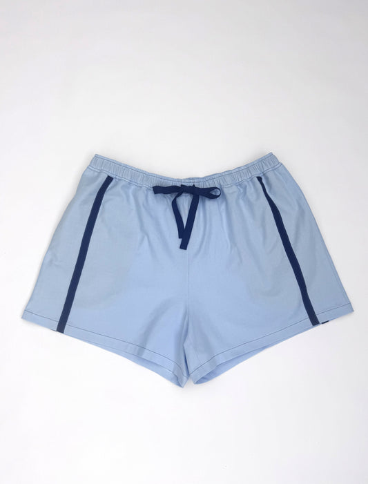 SANDRA SHORT - LIGHT BLUE & COBALT STRIPE - MAAT 3